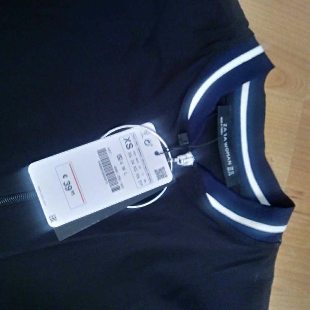 Zara midi pleated loose dress - Picture 3 of 5